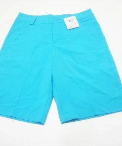 NEW Puma Golf Tech Shorts Womens Size 28 Hawaiian Ocean Regular 651A 00941577