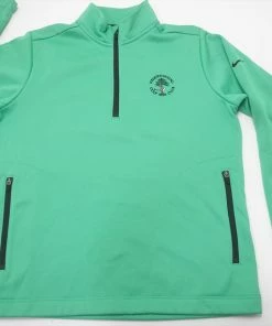NEW Nike Golf Therma-Fit Pullover Boys Size Small Green Regular 654A 00942941