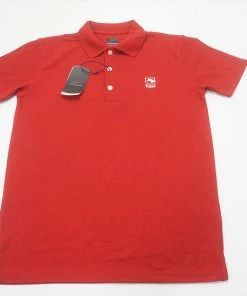 NEW Greg Norman Golf With Logo Polo Boys Size Medium 10-12Y CRD 655B 00944007