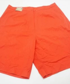 NEW Monterey Golf Classic Shorts Mens Size 12 Orange Regular 656A 00944548