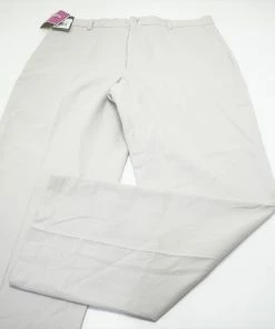 NEW Oxford Golf Golf Classic Pants Mens Size 35 Stone Regular 656A 00944549