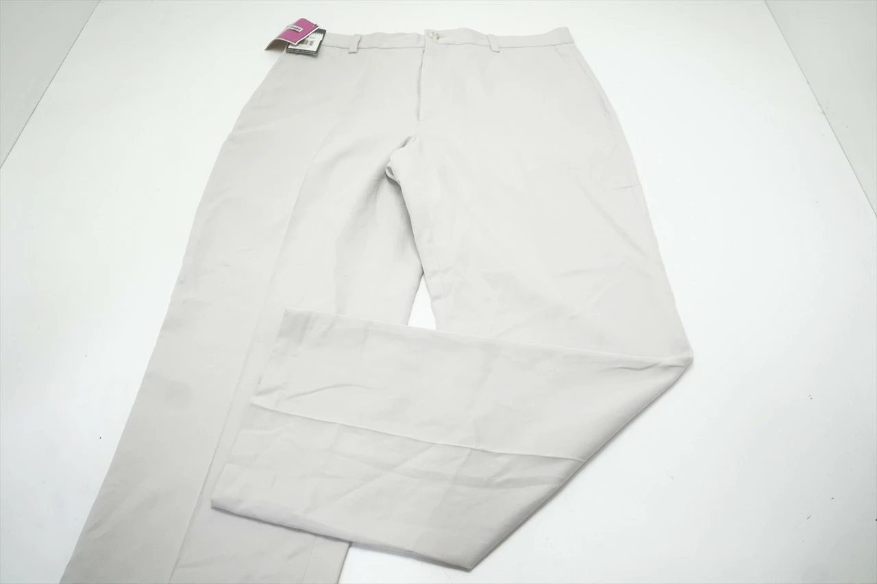 NEW Oxford Golf Golf Classic Pants Mens Size 35 Stone Regular 656A 00944549