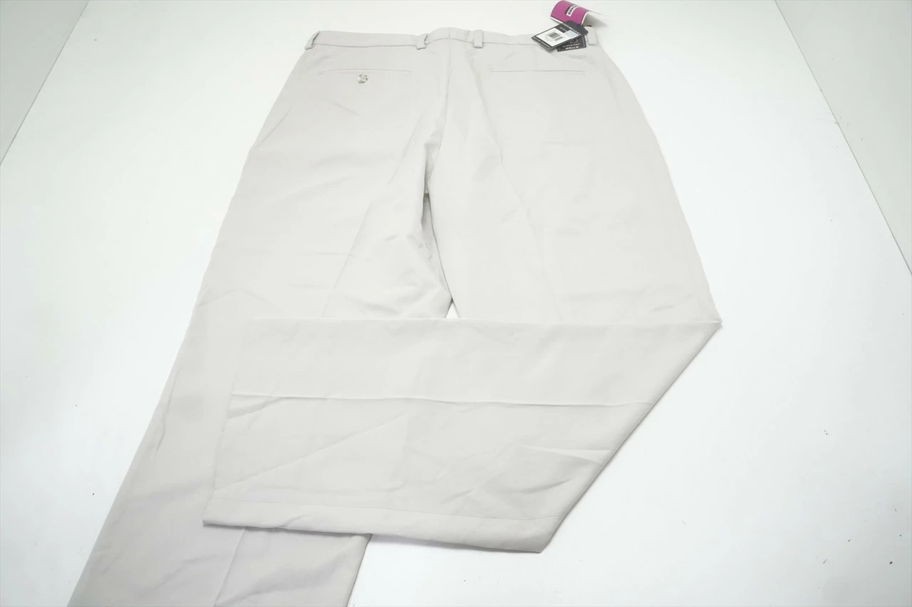 NEW Oxford Golf Golf Classic Pants Mens Size 35 Stone Regular 656A 00944549 - Image 3
