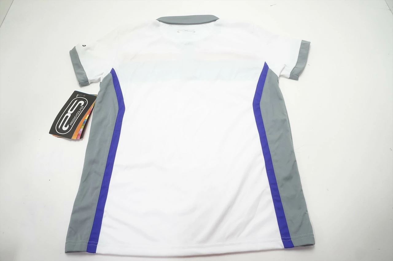 PRODIGYGOLFER New Prodigy Er Classic Polo Boys Size Medium White/Grey/Black 656B 00944767 - Image 3