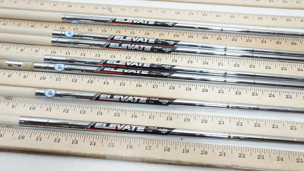 True Temper Elevate Tour Pure X-STIFF 34.25-37.5" 7pc Iron Shaft Set .355 949912