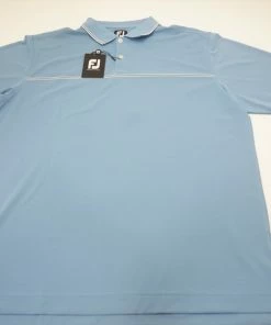 NEW FootJoy Small Details PQE KNT CLR Polo Mens Size Large DSKBL 663B 00952506