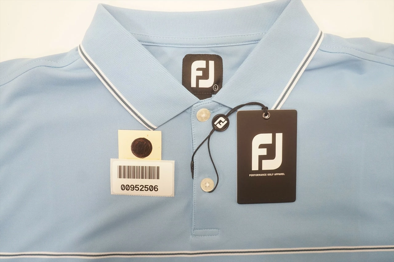 NEW FootJoy Small Details PQE KNT CLR Polo Mens Size Large DSKBL 663B 00952506 - Image 5
