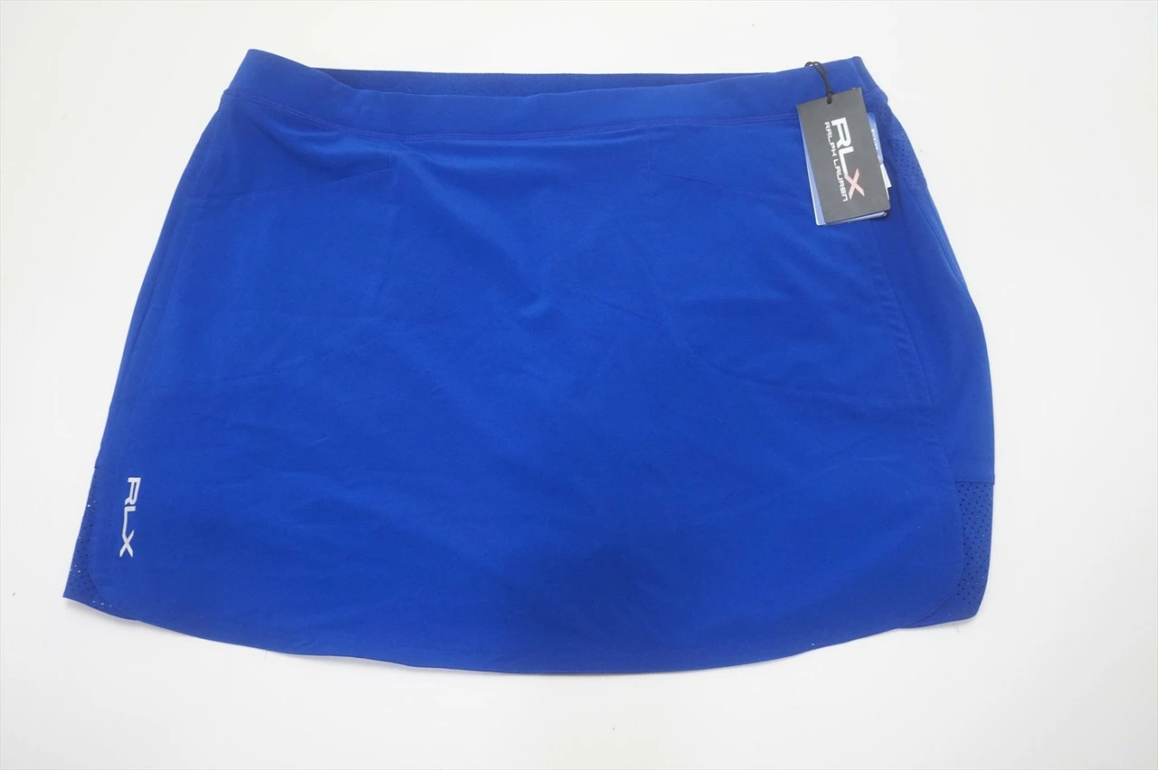 NEW Ralph Lauren RLX Golf Classic Skort Womens Size XL Blue 664A 00952512