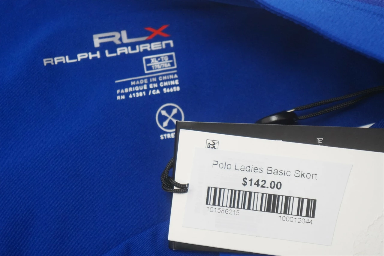 NEW Ralph Lauren RLX Golf Classic Skort Womens Size XL Blue 664A 00952512 - Image 2