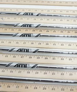 True Temper Dynamic Gold Amt Black R300 34.5"-38" 6pc Iron Shaft Set .355 957181