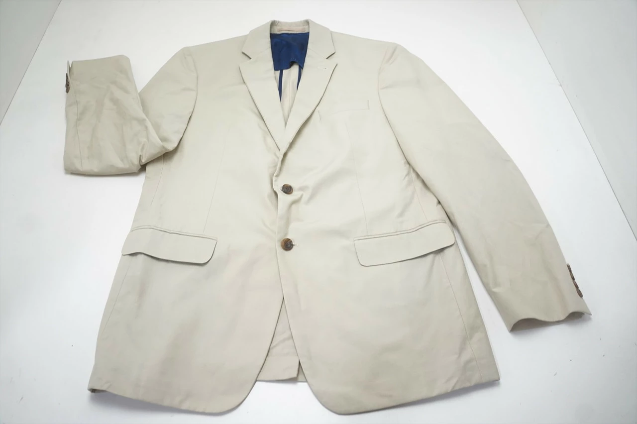 NEW Johnnie-O Golf Blazer Jacket Mens Size 42 Sand Regular 673A 00958693