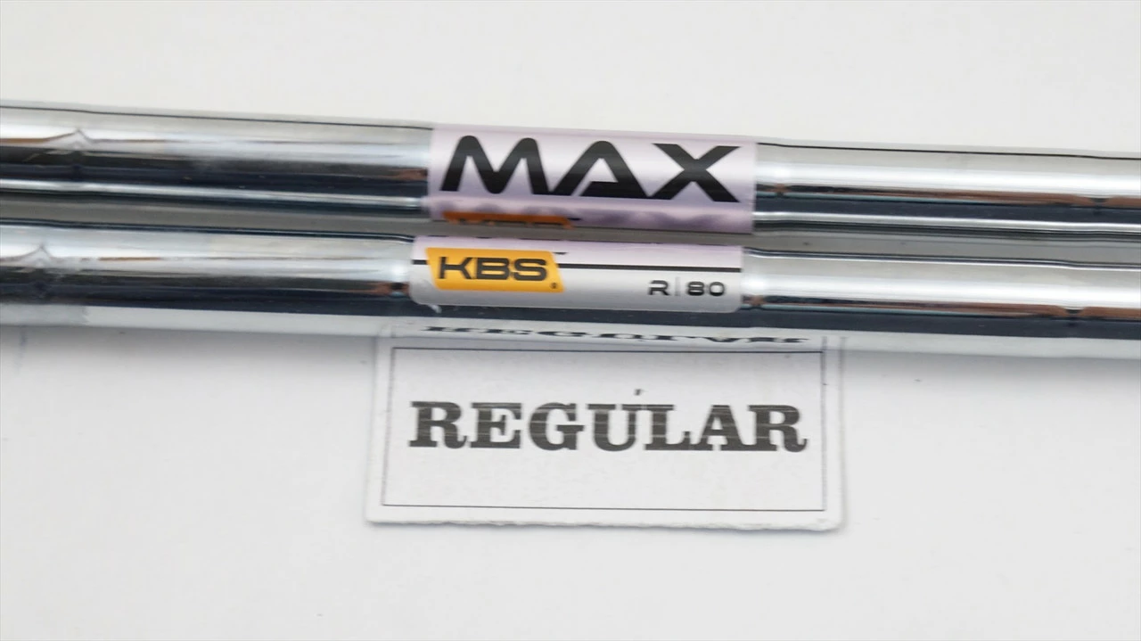 Kbs Max 80 R 80g Regular 34.5"-36" 5pc Iron Shaft Set .370 960820 - Image 4