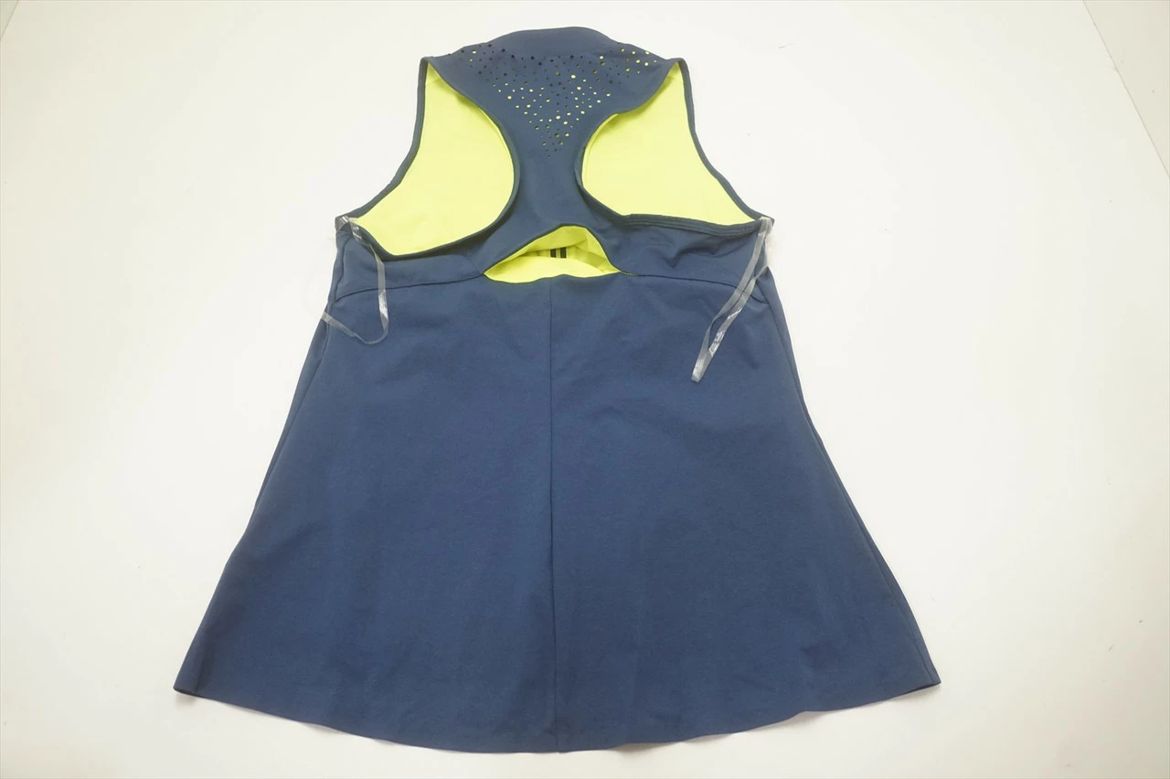 NEW Adidas Sleeveless Polo Womens Size Medium Tech Indigo W/Logo 681B 00963627 - Image 3