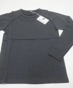 FootJoy Body Mapped Base Layer-Pullover Womens Large Charcoal 681C 963852