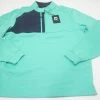 FootJoy Pique Sport Mid-Layer Pullover Mens Large Spearmint W/Logo 683A 963890