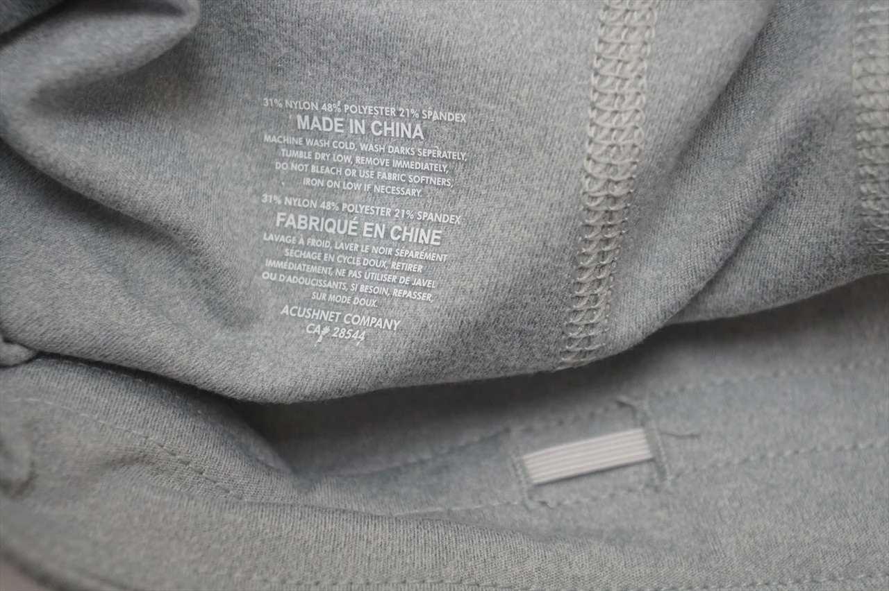 FootJoy Ankle Length Rib Block Leggings Legging Womens Medium Grey 684A 965127 - Image 4