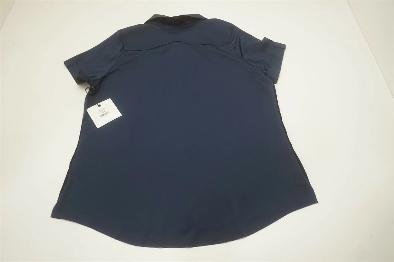 NEW Belyn Key Golf Keystone Polo Womens Size Medium Ink Regular 684B 00965128 - Image 3