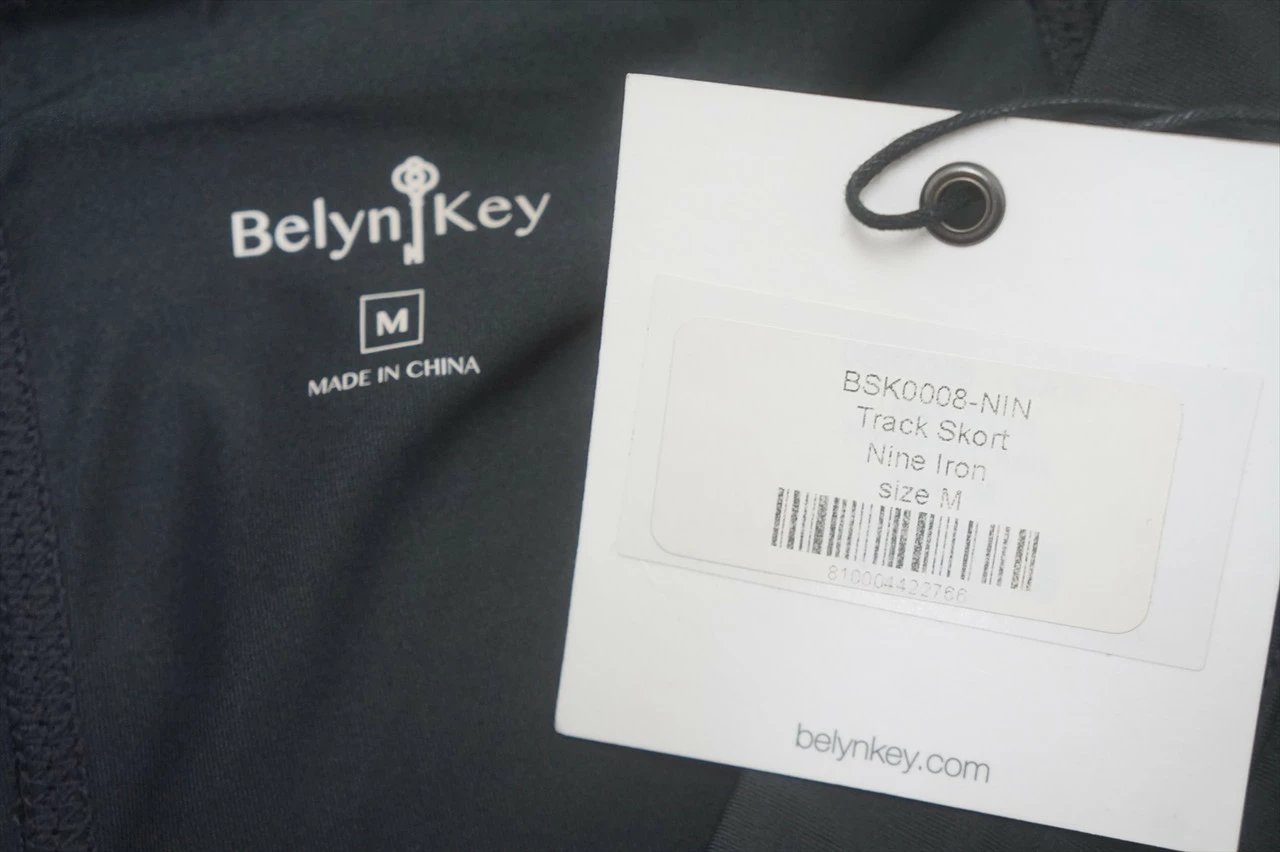 NEW Belyn Key Golf Track Skort Womens Size Medium Nine Iron 684B 00965149 - Image 2