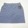 NEW Belyn Key Golf Tailored Skort Womens Size Medium Nantucket Check 686A 965734