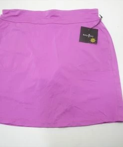 NEW Belyn Key Golf Keystone Jersey Skort Womens Size Medium Fuchsia 686A 965737