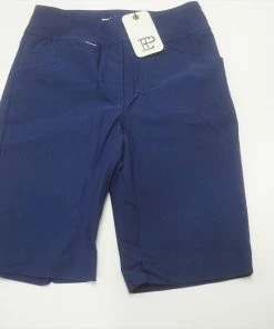 EP New York Pull On And Fashion Shorts Womens Size X-Small Blue 686B 966354