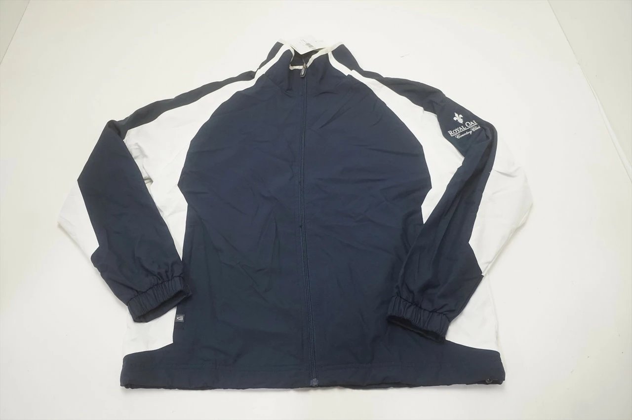 NEW Garb Golf Royal Oaks CC Jacket Boys Size XL 11-12 Navy/White 693B 00971685
