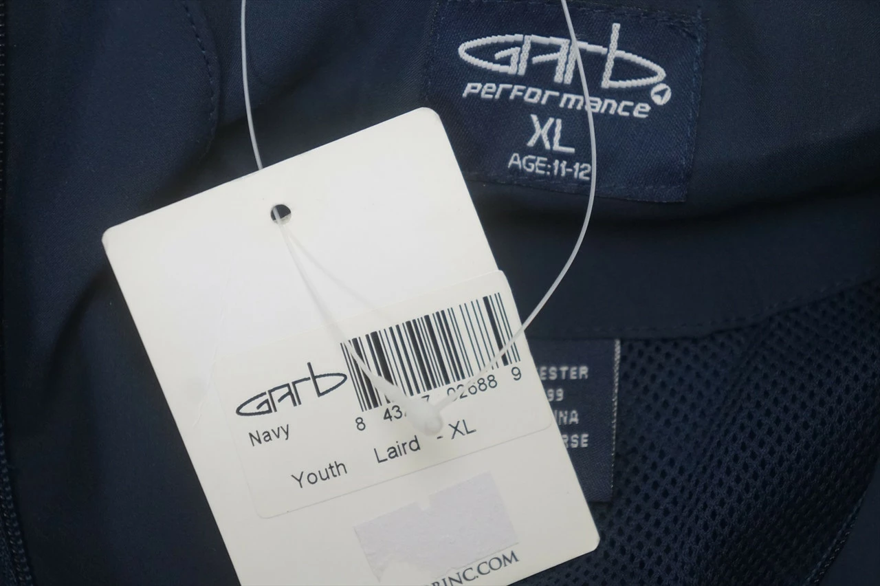 NEW Garb Golf Royal Oaks CC Jacket Boys Size XL 11-12 Navy/White 693B 00971685 - Image 2