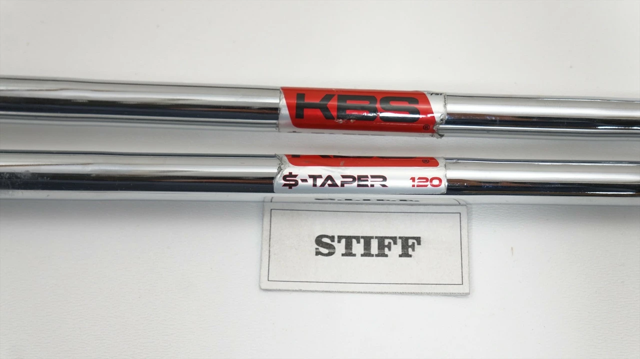 Kbs S-Taper 120 120g Stiff 32.75"-37" 9pc Iron Shaft Set .355 Taper 975945 - Image 4