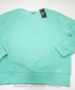 NEW Under Armour Golf Loose Pullover Womens Size Small Aqua 700B 00978231