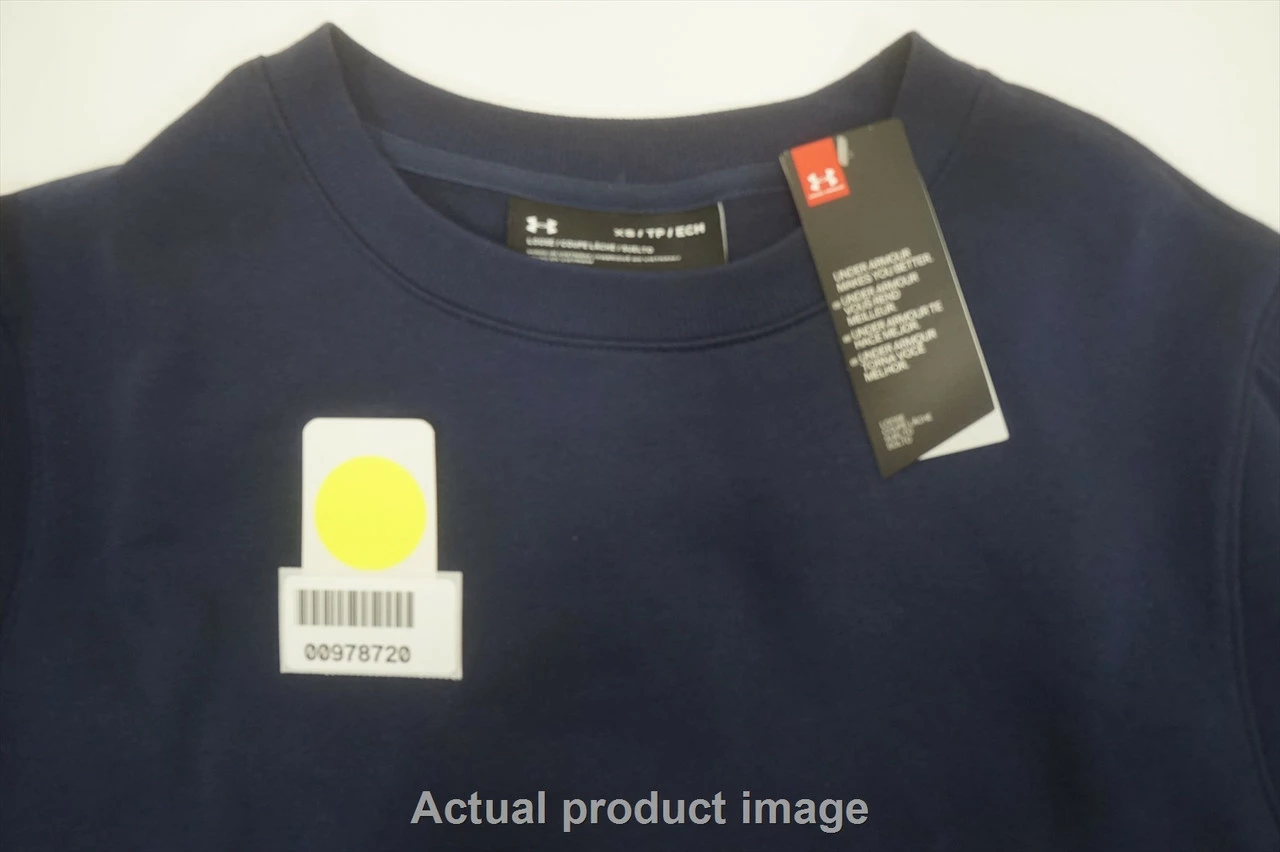 NEW Under Armour Golf Loose Pullover Womens Size X-Small Navy Regular 701A - Image 5