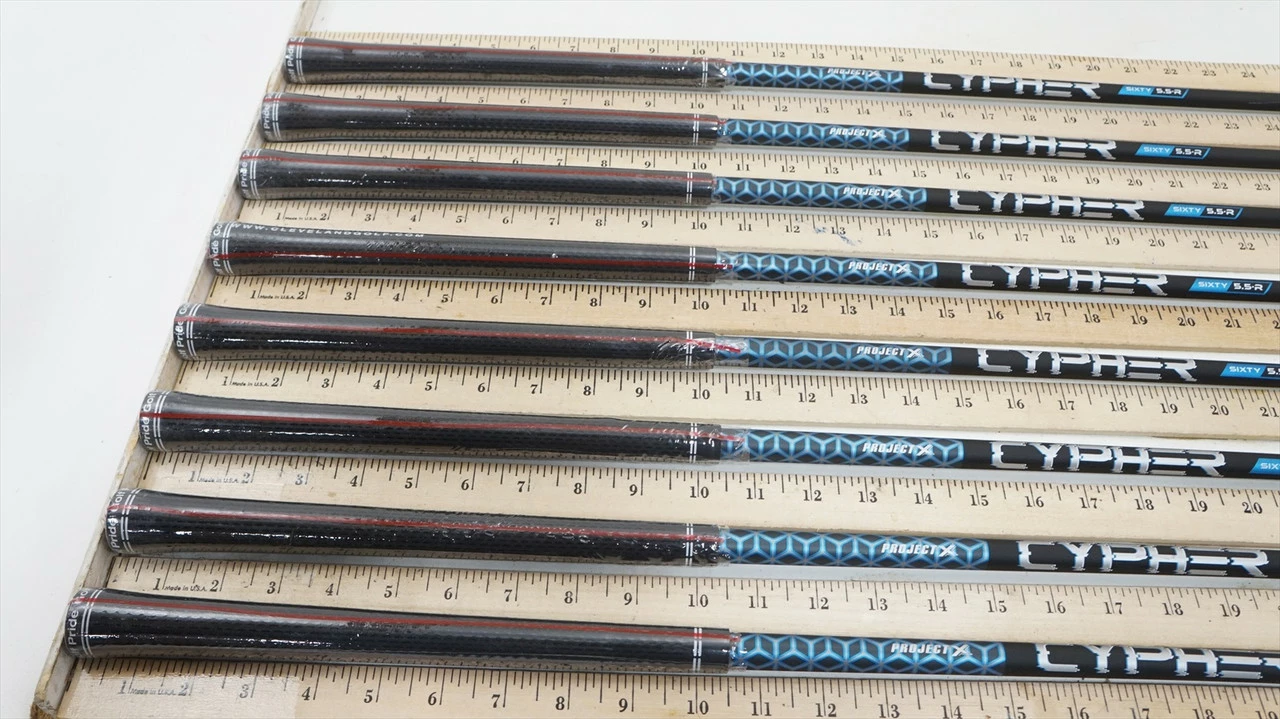 Project X Cypher 60I 5.5 60G Regular 34.75-38.25" 8pc Iron Shaft Set .370 979256 - Image 2