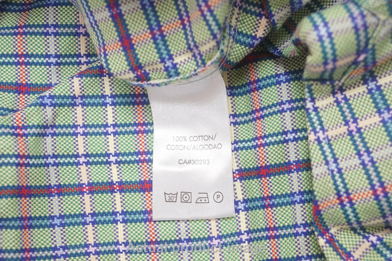 NEW Fairway & Greene Golf Classic Button Down Mens Size Large Green 705A 980848 - Image 4