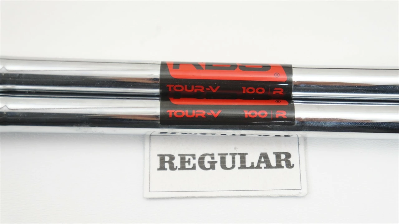 Kbs Tour-V 100 R 100g Regular 33.5"-37.25" 10pc Iron Shaft Set .355 Taper 981430 - Image 4
