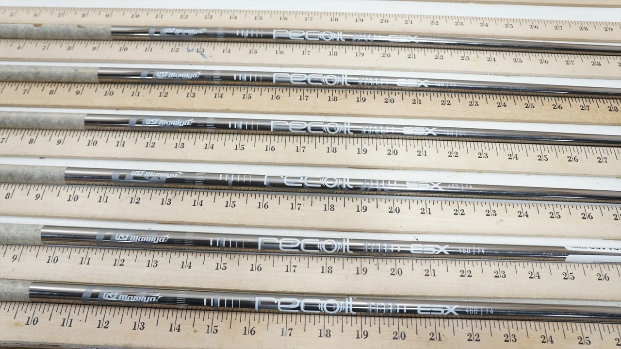 Ust Mamiya Recoil 460 Esx F4 60G Stiff 34"-36.5" 6pc Iron Shaft Set .370 981469
