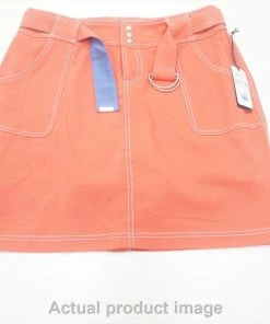 NEW Jofit Golf Belted Skort Womens Size 6 Orange Regular 709C 00983174