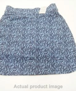Peter Millar Palm Frond Performance Petal Hem Skort Womens Small WFL 709C 983185