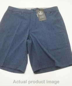 NEW Swannies Golf Davis Shorts Mens Size 30 Navy Regular 710B 00983230
