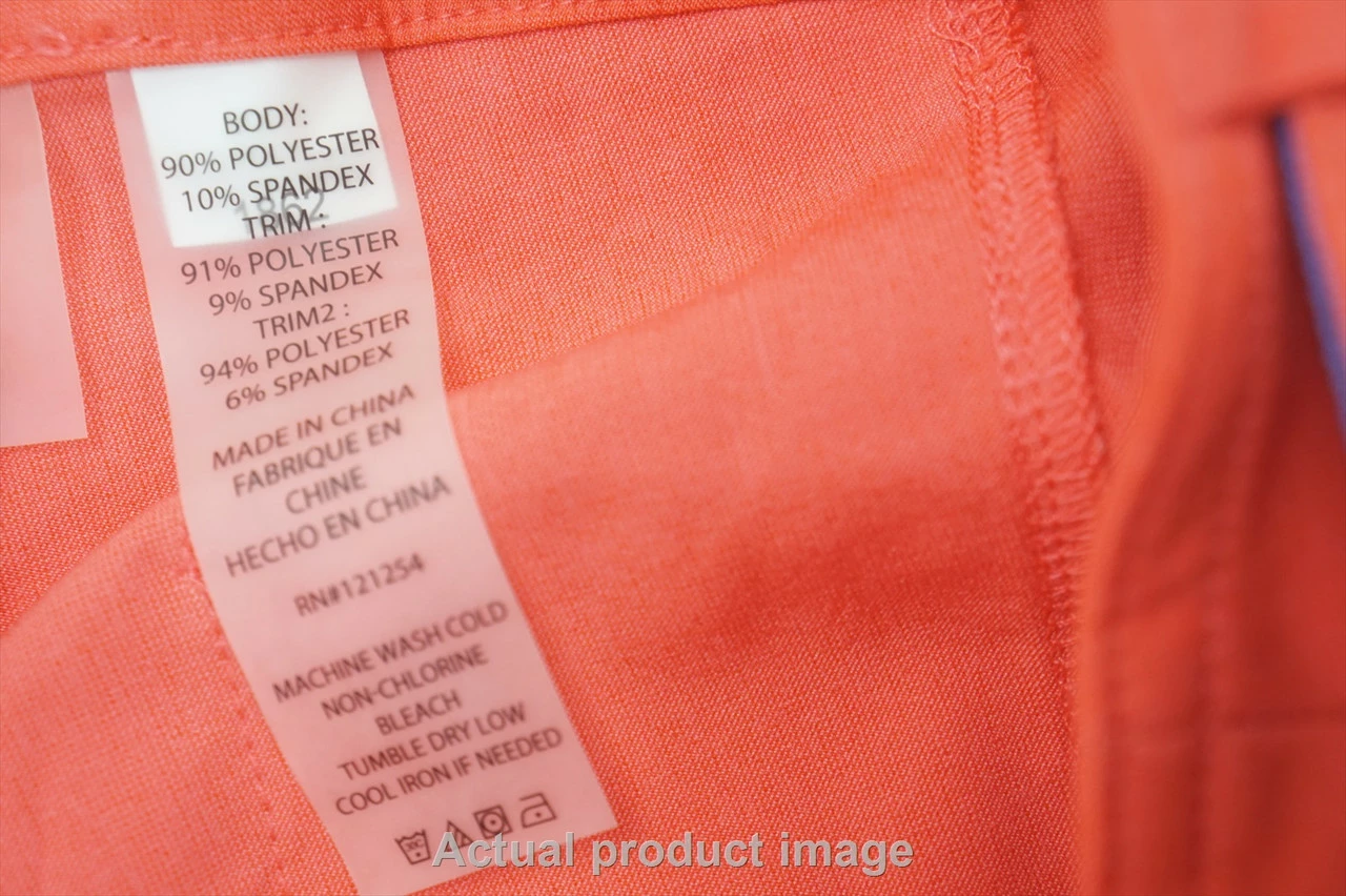 NEW Jofit Golf Belted Flare Capri Pants Womens Size 6 Orange 715A 00987590 - Image 4