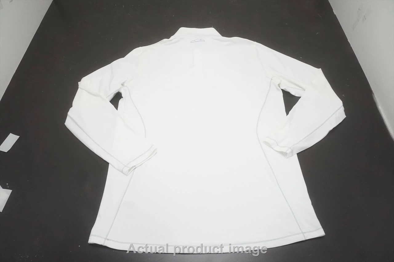 NEW Sun Mountain Golf Second Layer Pullover Womens Size Large White 716B 987996 - Image 3