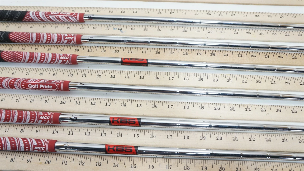 Kbs Tour 125 G Stiff+ 34.75"-37" 6pc Iron Shaft Set .355 Taper 988193