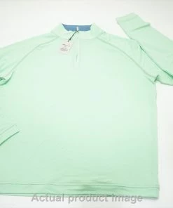 NEW Peter Millar Drirelease Natural Touch Pullover Mens Medium LIM 720B 00989330