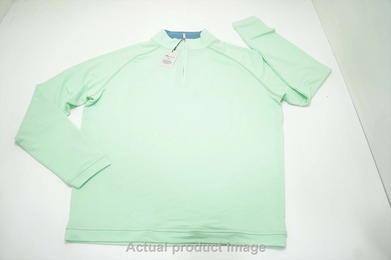 NEW Peter Millar Drirelease Natural Touch Pullover Mens Medium LIM 720B 00989330