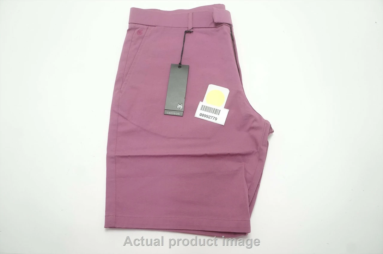 NEW Greyson Golf Amagansett Shorts Mens Waist Size 34 River Dolphin Regular 722B 00992779 - Image 5