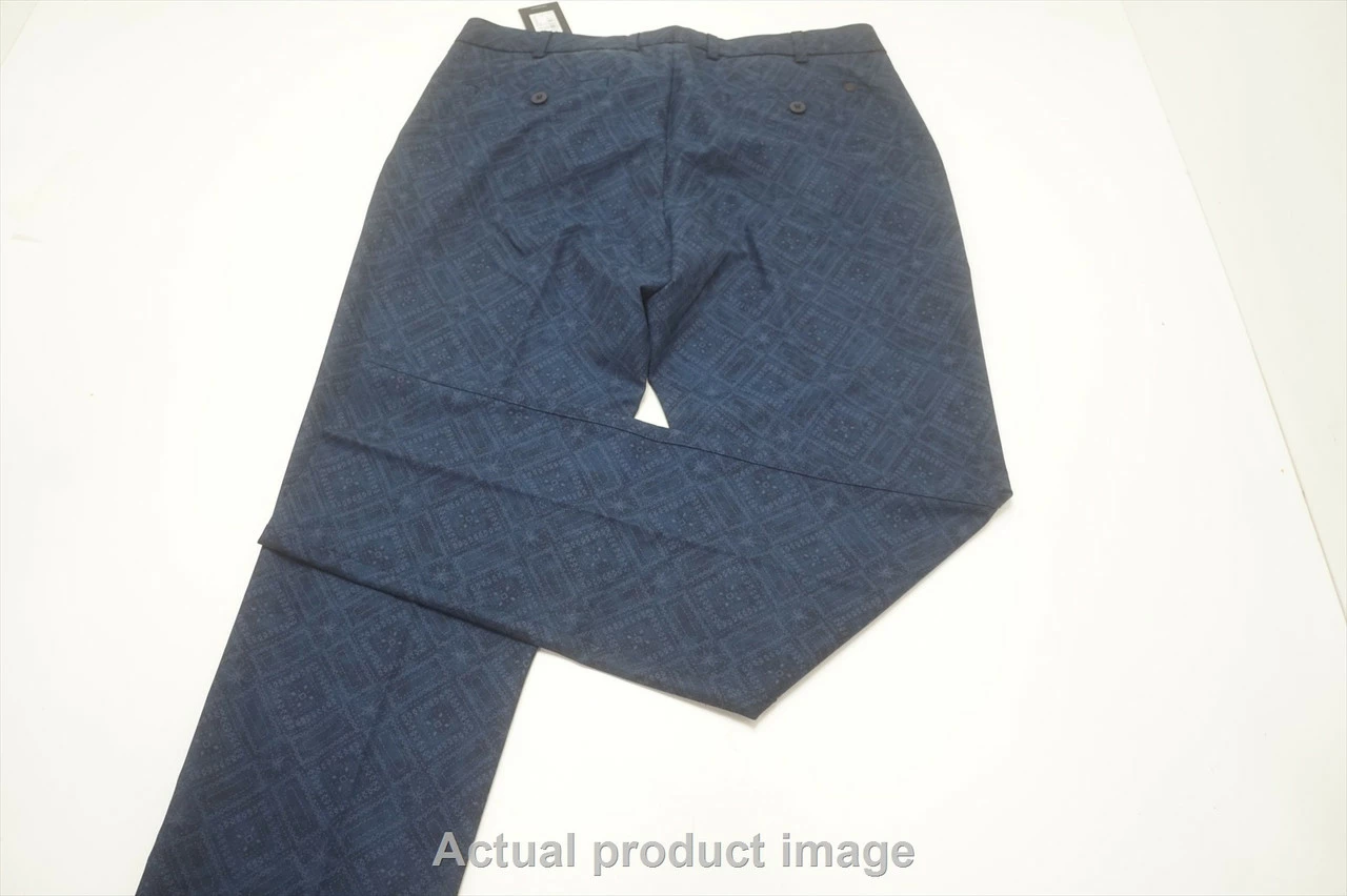 NEW Peter Millar Golf Surge Trouser Pants Mens Size W34/L 32 Navy 725A 00994335 - Image 3