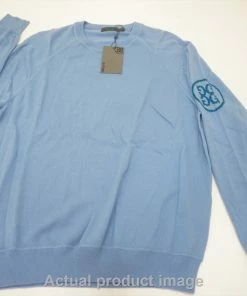NEW G/Fore Golf Wool Sweater Mens Size Medium BAJA Crewneck 733A 00998387