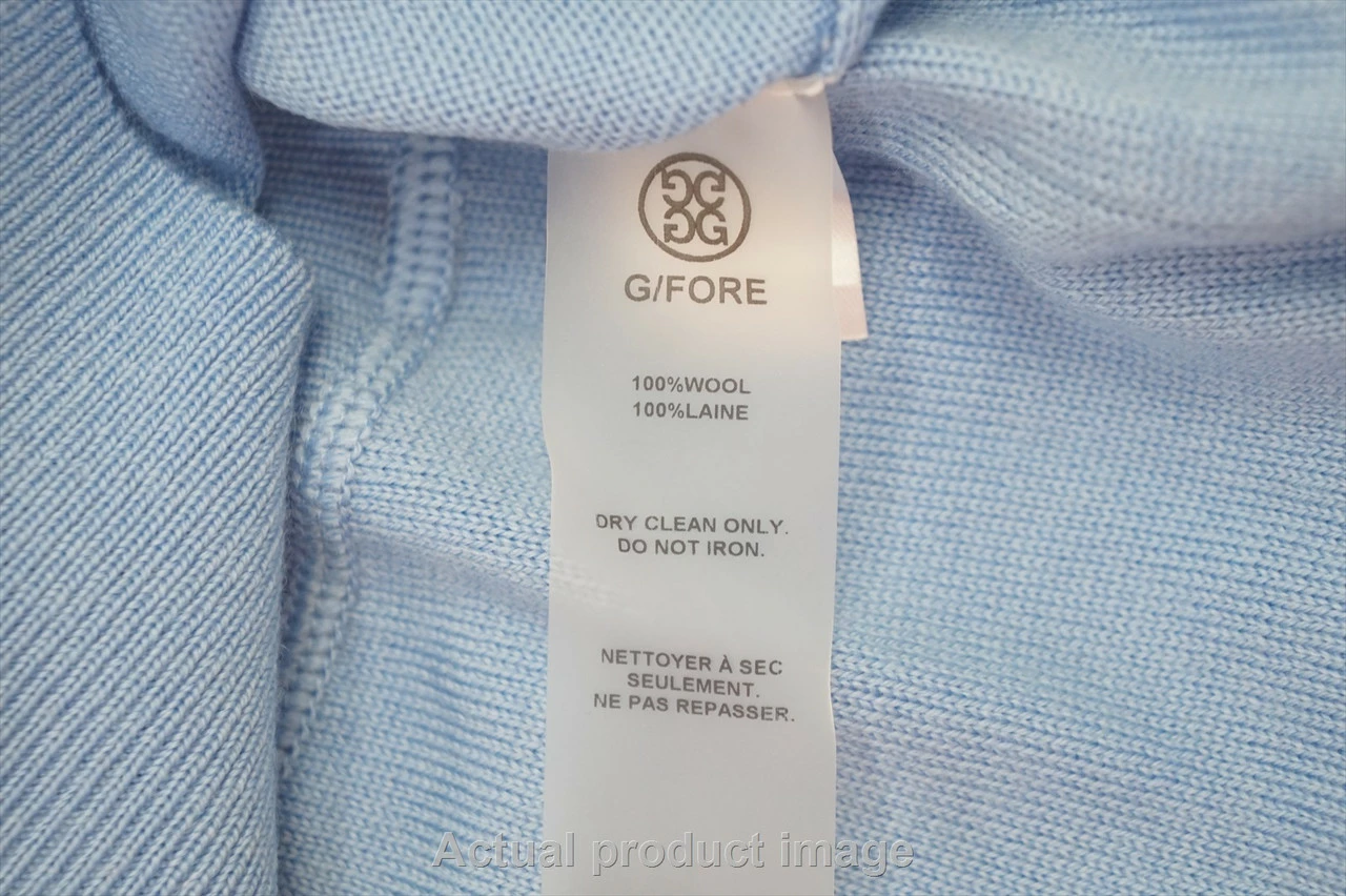 NEW G/Fore Golf Wool Sweater Mens Size Medium BAJA Crewneck 733A 00998387 - Image 4