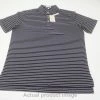 NEW Peter Millar Drum Performance Jersey Polo Mens Size Medium Black 735A 998811