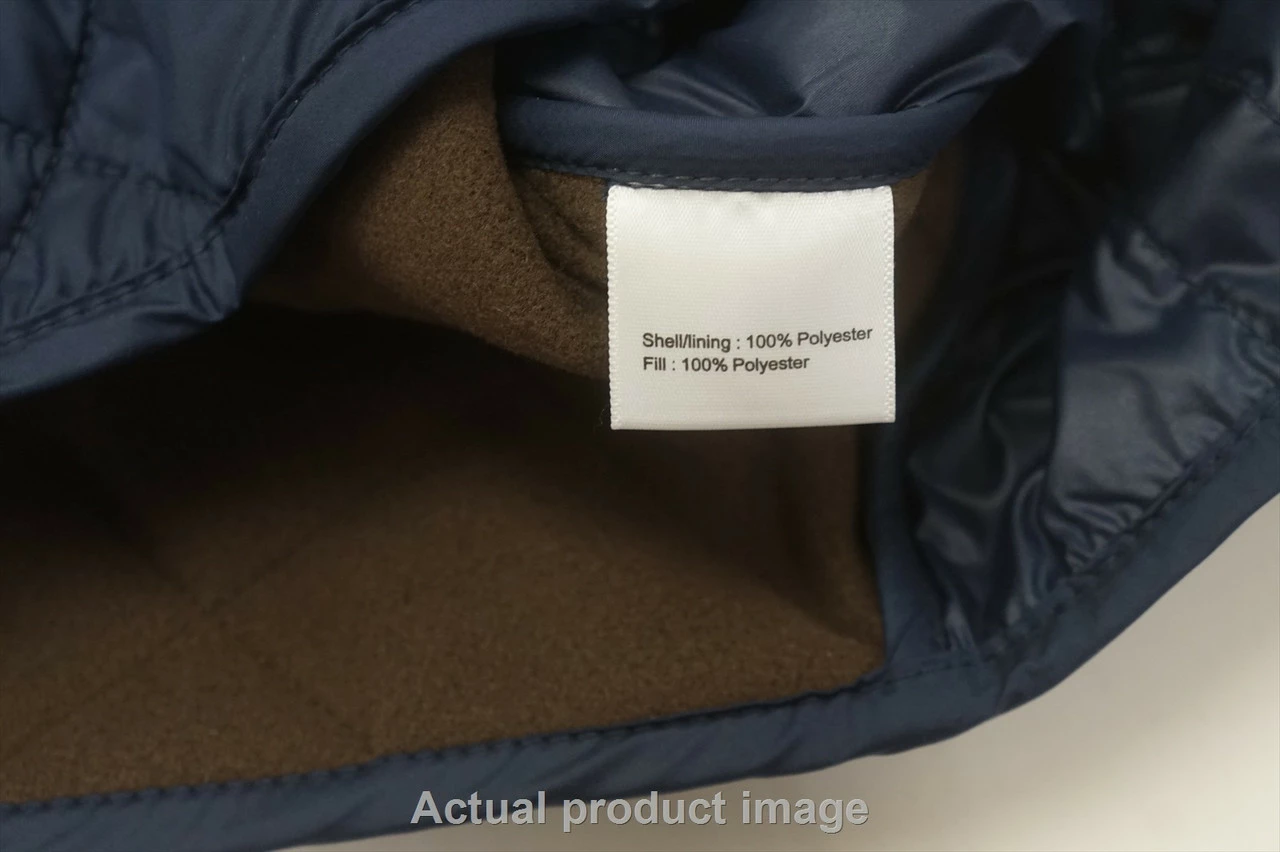 NEW Peter Millar Youth Essex Quilted Vest Girl Size Small (7-8) Navy 737B 1000006 - Image 4