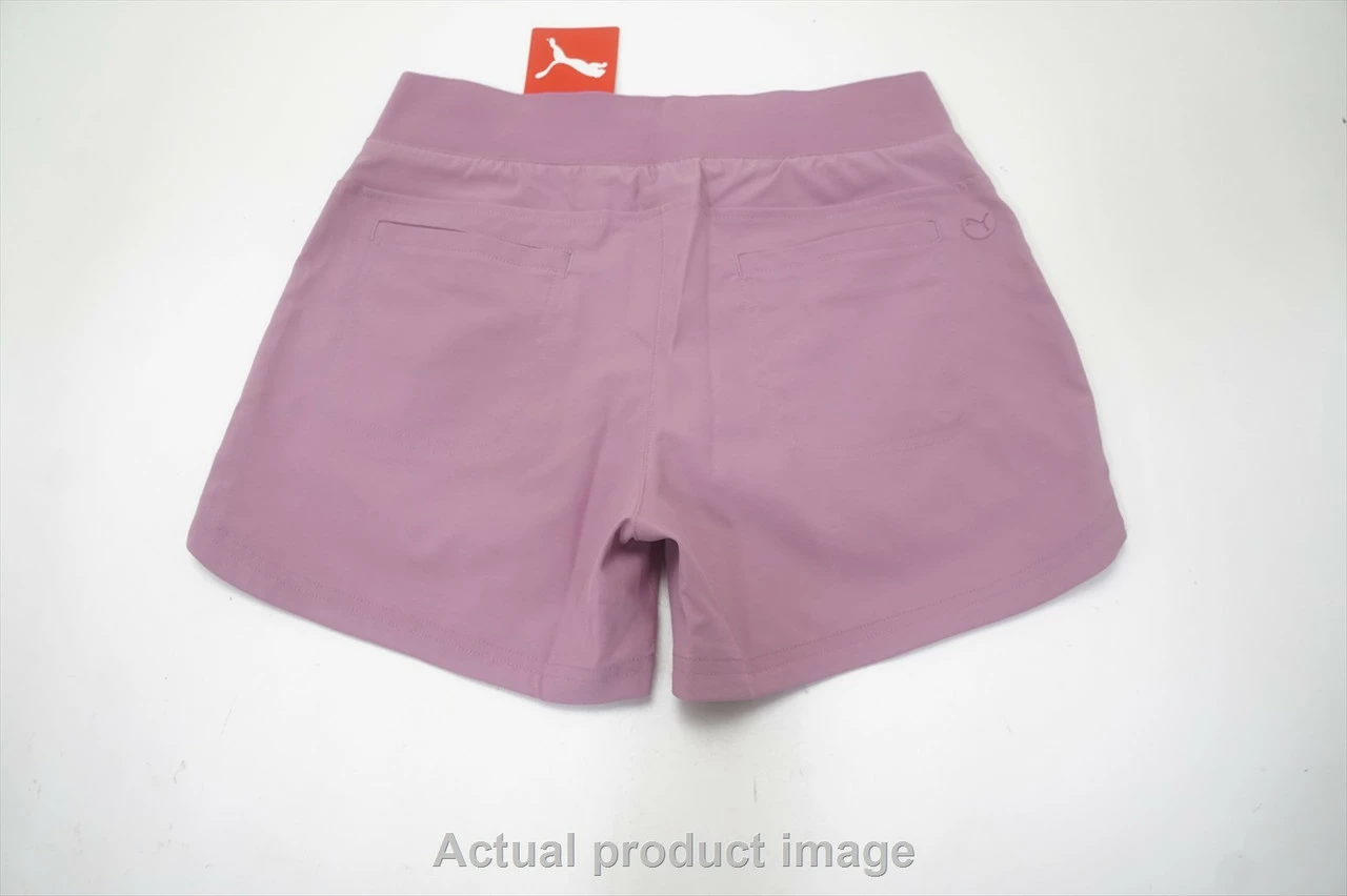 NEW Puma Golf Bahama Shorts Womens Size Small Pale Grape Regular 738B 01001110 - Image 3