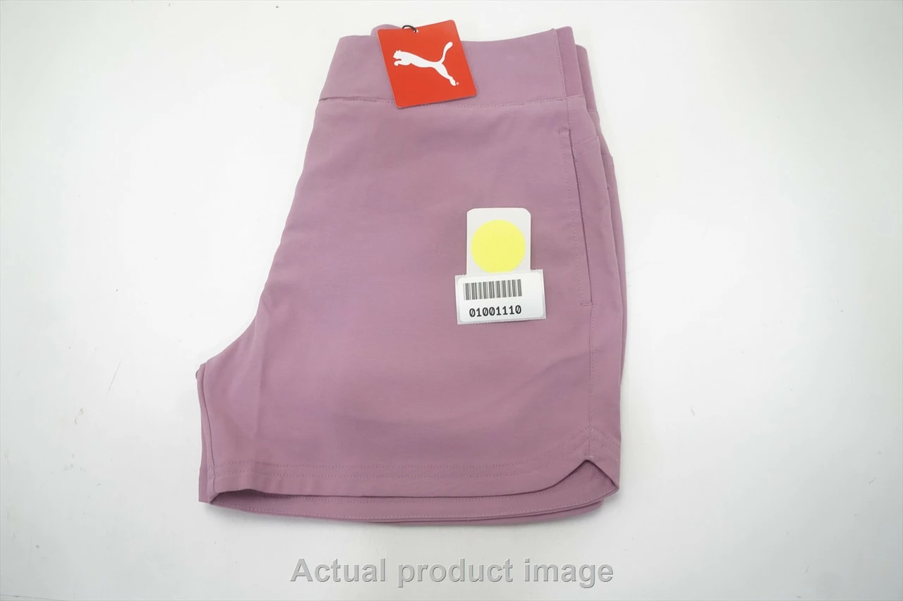 NEW Puma Golf Bahama Shorts Womens Size Small Pale Grape Regular 738B 01001110 - Image 5
